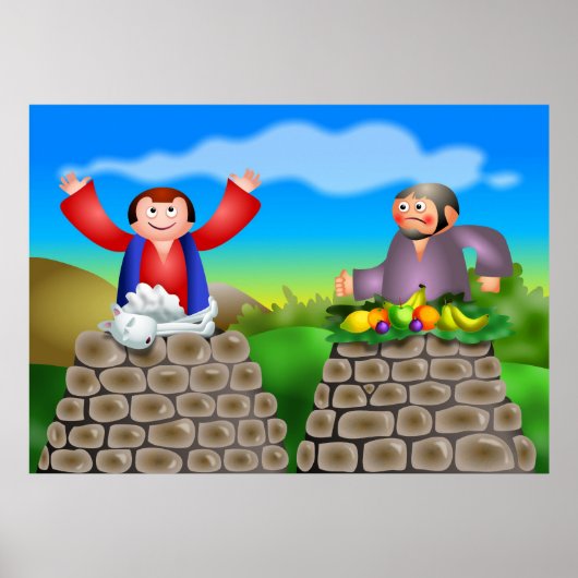 cain-en-abel poster (Voorkant)