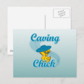 Caing Chick #3 Briefkaart (Voorkant / Achterkant)
