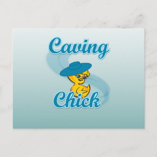 Caing Chick #3 Briefkaart (Voorkant)