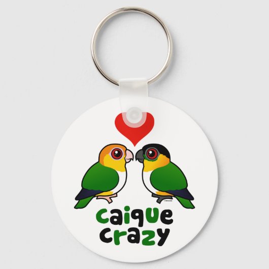 Caique Crazy Sleutelhanger (Voorkant)