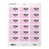 Caïque / Lovebird / Pionus / Parrot Love Etiket (Full Sheet)
