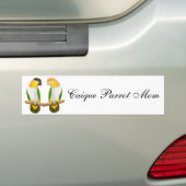 Caique Parrot mama Bumpersticker (Op auto)