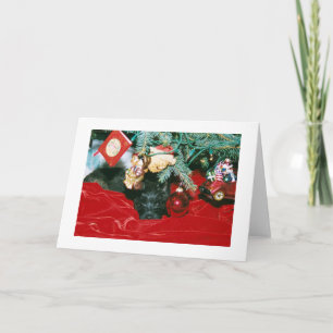 Cairn Christmas Feestdagen Kaart