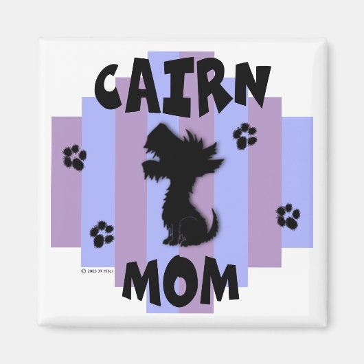 Cairn Mom Magnet (Devant)