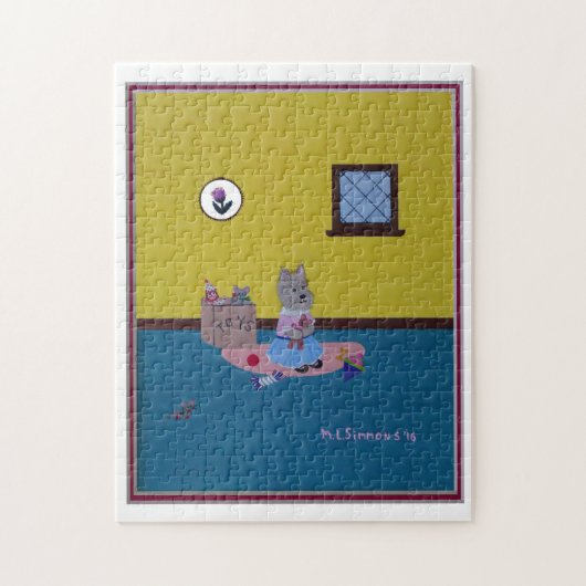 Cairn Speling Puzzle Legpuzzel (Verticaal)