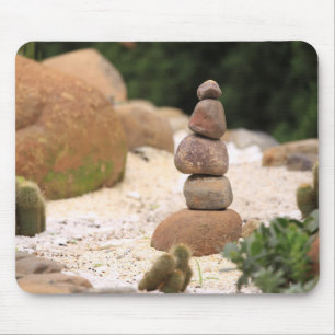 Cairn, steen, rots muismat