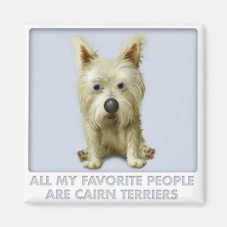 Cairn Terrier 1 Favoriet Magneet