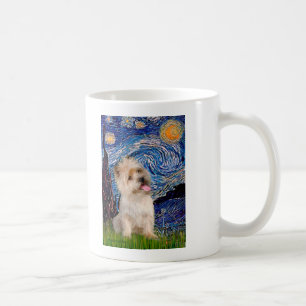 Cairn Terrier 9 - Sterrennacht Koffiemok