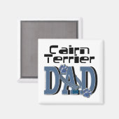 Cairn Terrier DAD Magneet (Voorkant / Achterkant)