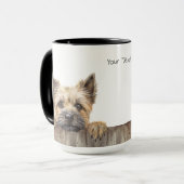 Cairn Terrier Dog Mug (Devant gauche)