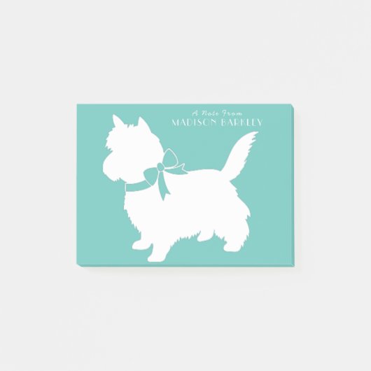 Cairn Terrier Dog Puppy Post-it® Notes (Voorkant)