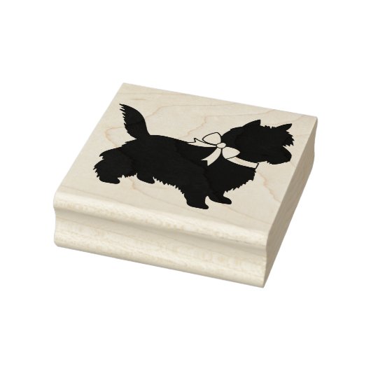 Cairn Terrier Dog Puppy Rubberstempel (Stempel)