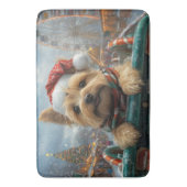 Cairn Terrier Dog Roller Onderzetter Kerst Badmat (Voorkant Verticaal)
