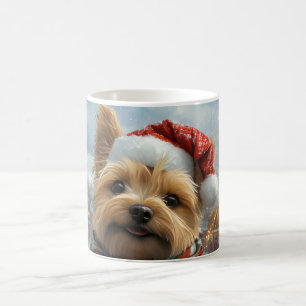 Cairn Terrier Dog Roller Onderzetter Kerst Koffiemok