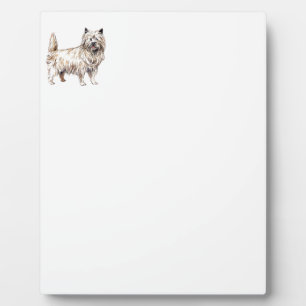 Cairn Terrier Fotoplaat