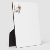 Cairn Terrier Fotoplaat (Zijkant)