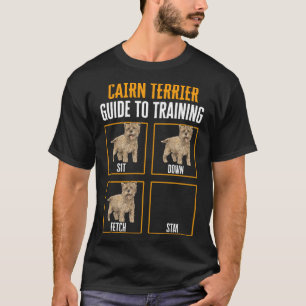 Cairn Terrier gids voor training T-shirt