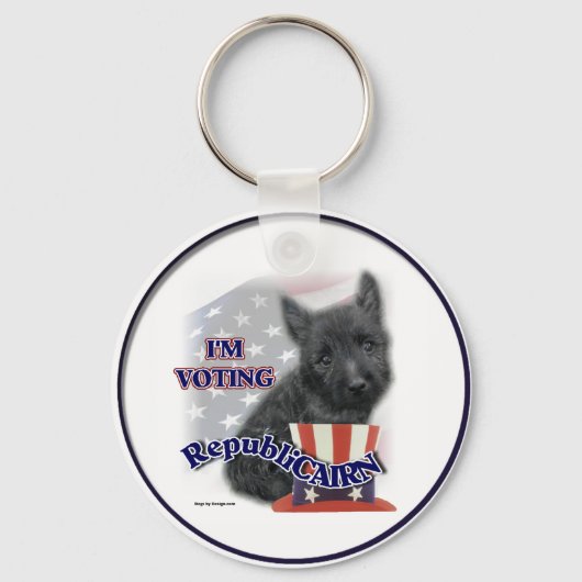 Cairn Terrier Gifts Sleutelhanger (Voorkant)