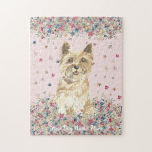 Cairn Terrier-hondenspel Legpuzzel