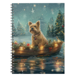 Cairn Terrier Kerstvakantie Notitieboek
