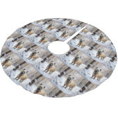 Cairn Terrier Laat het sneeuwen Kerstmis Kerstboom Rok (Gekanteld)