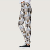 Cairn Terrier Laat het sneeuwen Kerstmis Leggings (Links)