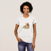 Cairn Terrier - Lichtrood T-shirt (Voorkant volledig)