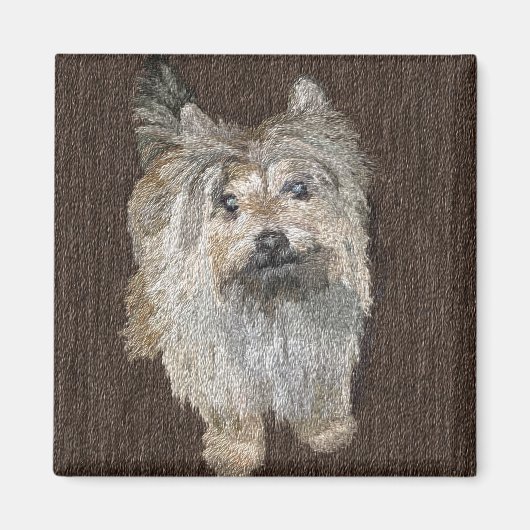 Cairn Terrier Magnet (Devant)
