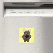 Cairn Terrier Magnet (In Situ (Lave-vaisselle))