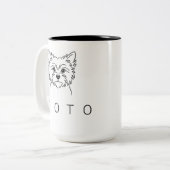 Cairn Terrier | Mug personnalisé 15oz Heritage (Devant gauche)