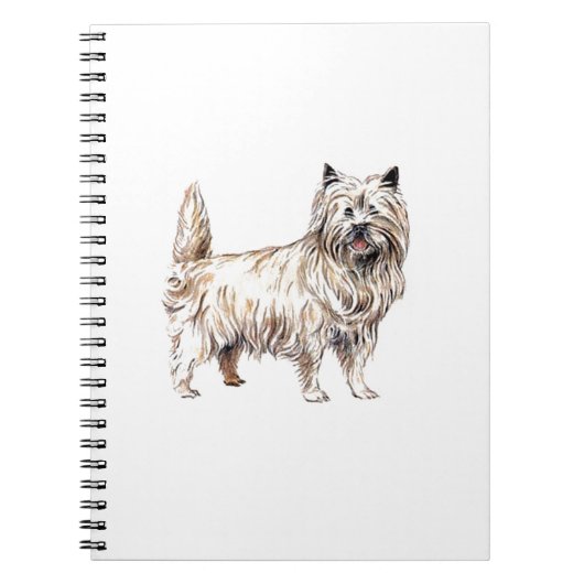 Cairn Terrier Notitieboek (Voorkant)