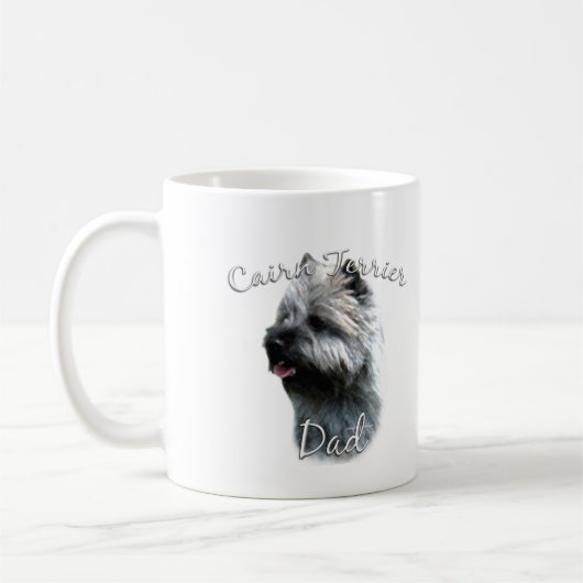 Cairn Terrier Pa 2 Koffiemok (Links)