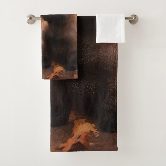 Cairn Terrier Puppy Herfst Delight Pompoen Bad Handdoek (Insitu)