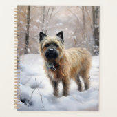 Cairn Terrier Qu'Il Neige Noël (Devant)