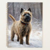 Cairn Terrier Qu'Il Neige Noël (Devant)