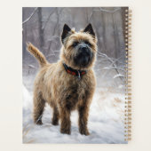 Cairn Terrier Qu'Il Neige Noël (Dos)