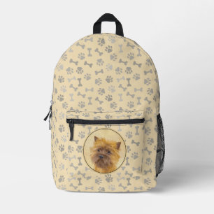Cairn Terrier Schilderij - Mooie Originele Honden Bedrukte Rugzak