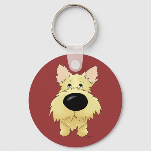 Cairn Terrier Sleutelhanger (Voorkant)