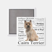 Cairn Terrier Traits Magnet (Recto/Verso)