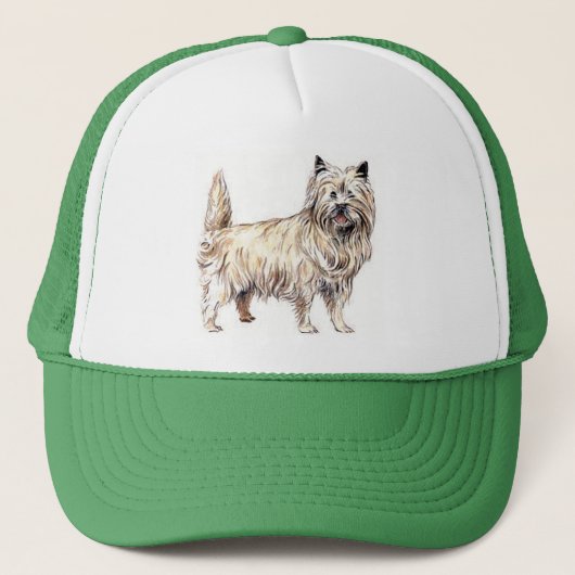 Cairn Terrier Trucker Pet (Voorkant)