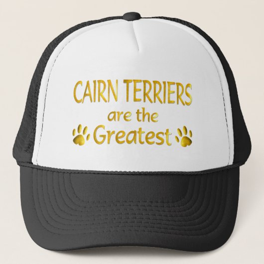 Cairn Terrier Trucker Pet (Voorkant)