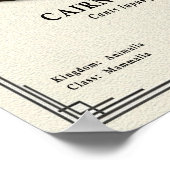 Cairn Terrier Zoölogische Serie Poster (Hoek)