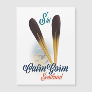 CairnGorm Schotland Ski-poster