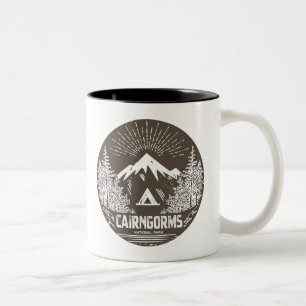 Cairngorms Nationaal Park Schotland Tweekleurige Koffiemok