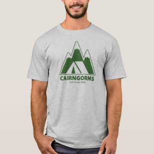 Cairngorms National Park Bergen Kamperen T-shirt