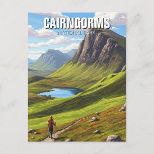 Cairngorms National Park, Schotland Briefkaart