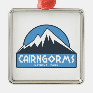 Cairngorms National Park, Schotland Metalen Ornament