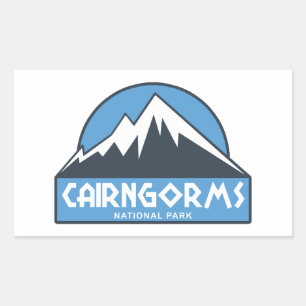 Cairngorms National Park, Schotland Rechthoekige Sticker