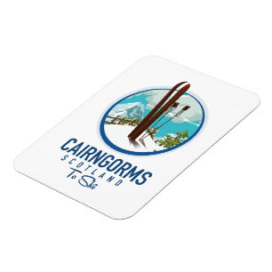 Cairngorms Schotland logo Magneet