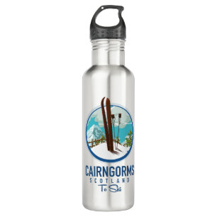 Cairngorms scotland logo waterfles 